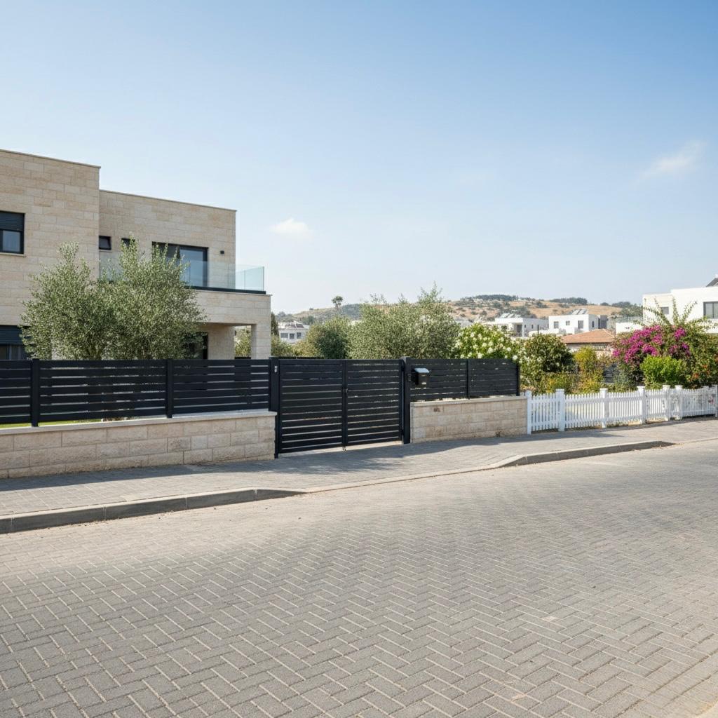 שער כניסה מאלומיניום